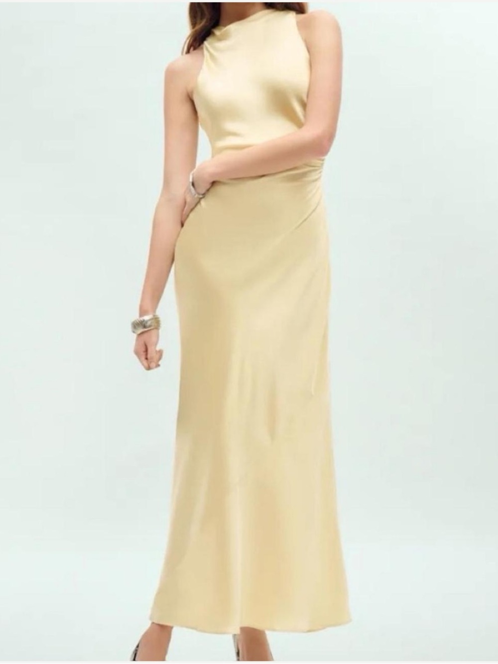 Reformation Silk Casette Dress